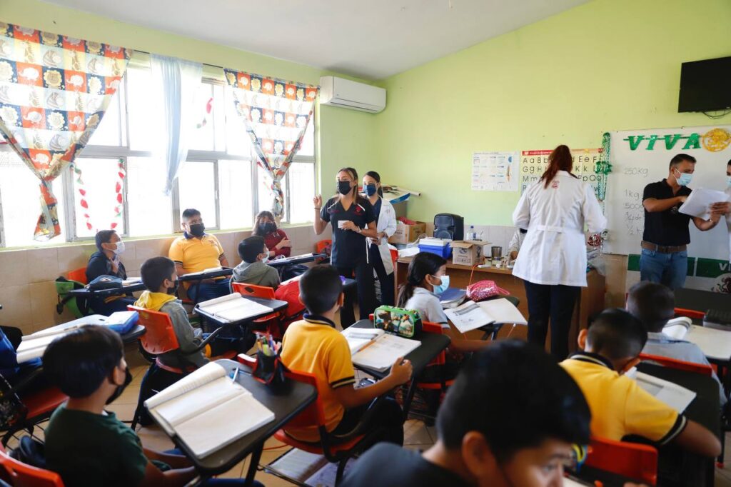 Llevan programa de salud municipal a escuelas de Nuevo Laredo