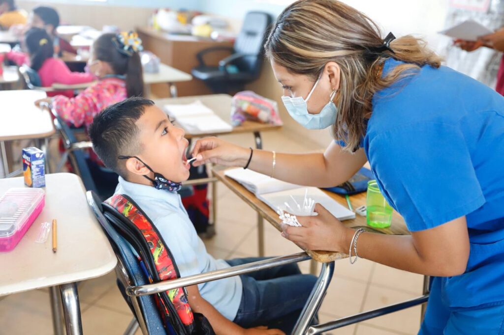 Llevan programa de salud municipal a escuelas de Nuevo Laredo