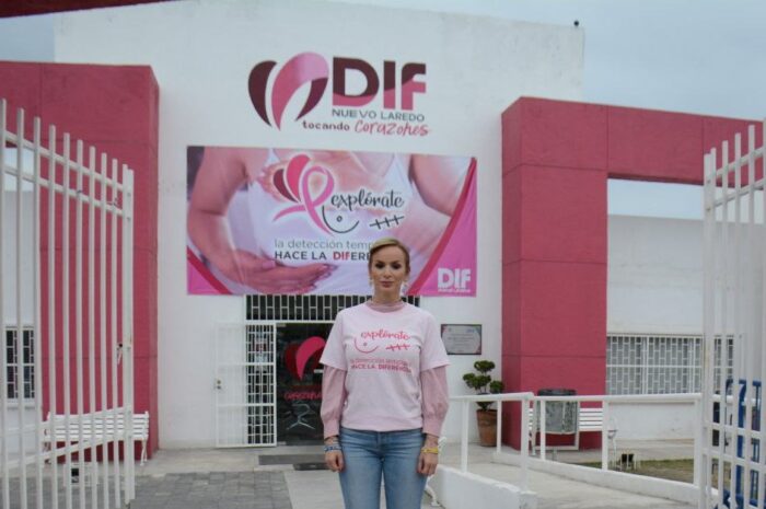 Se une DIF Nuevo Laredo a lucha contra cáncer de mama con campaña de mastografías