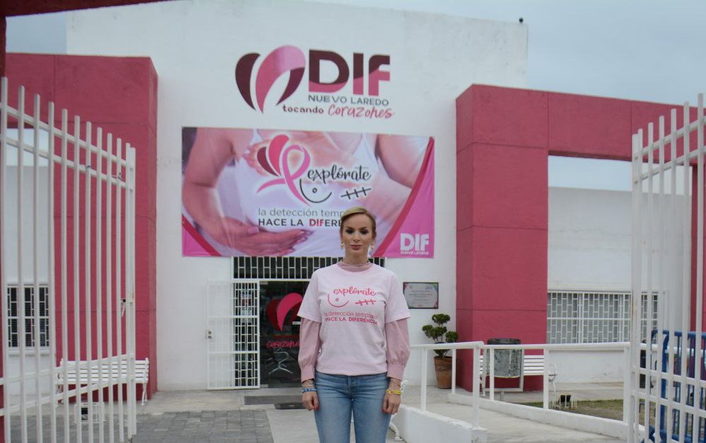 Se une DIF Nuevo Laredo a lucha contra cáncer de mama con campaña de mastografías