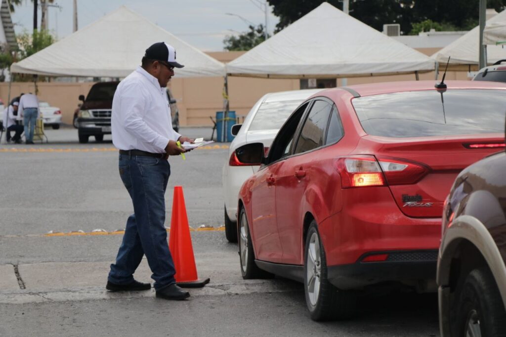 Nuevo Laredo, único municipio de Tamaulipas con 20 carriles en módulo REPUVE