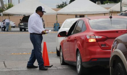 Nuevo Laredo, único municipio de Tamaulipas con 20 carriles en módulo REPUVE