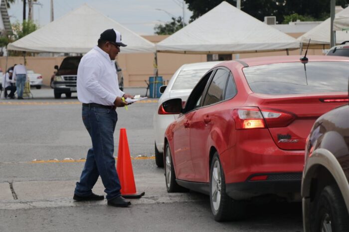 Nuevo Laredo, único municipio de Tamaulipas con 20 carriles en módulo REPUVE