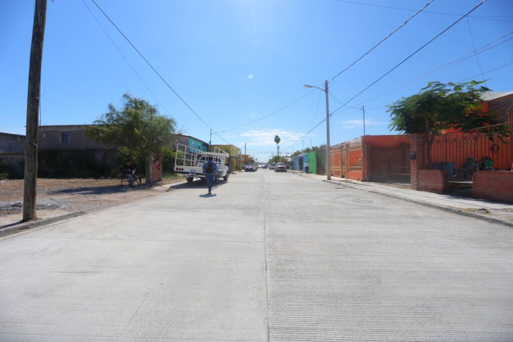 Dignifica Gobierno de Nuevo Laredo calles en colonias de atención prioritaria