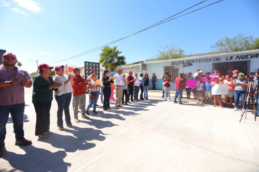 Dignifica Gobierno de Nuevo Laredo calles en colonias de atención prioritaria