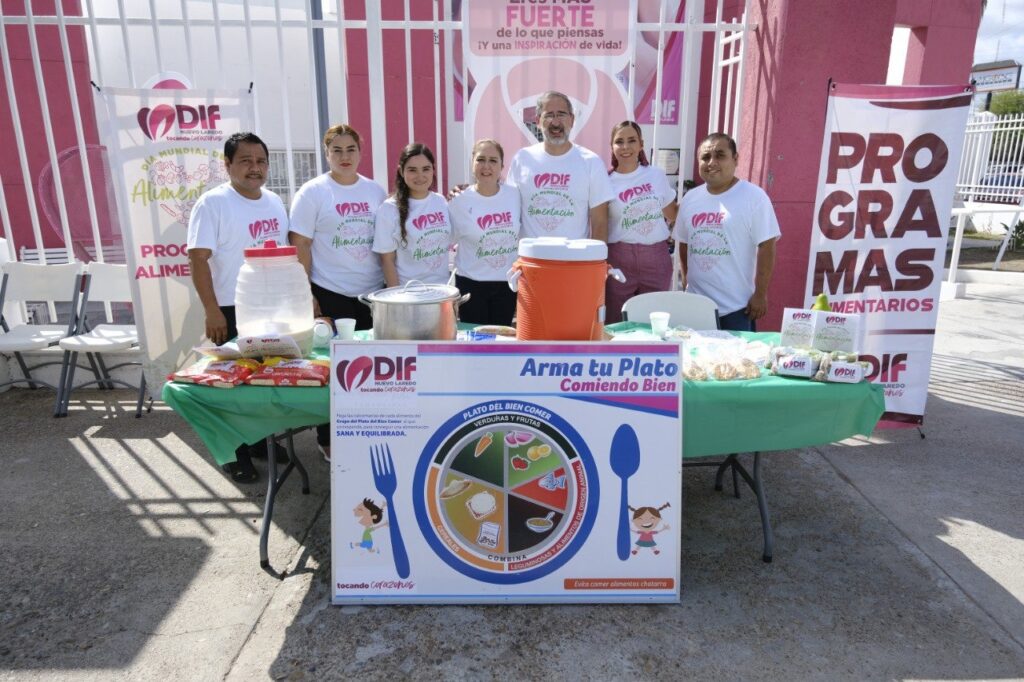 Celebra DIF Nuevo Laredo Día Mundial de la Alimentación