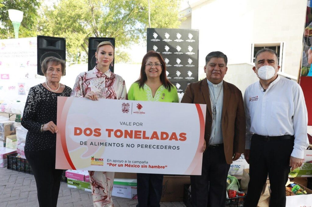 Se unen Gobierno de Nuevo Laredo y Sistema DIF a campaña para combatir el hambre