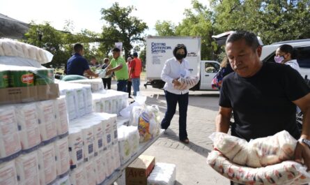 Se unen Gobierno de Nuevo Laredo y Sistema DIF a campaña para combatir el hambre