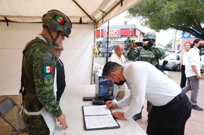 Invitan a participar en campaña federal de canje de armas en Nuevo Laredo