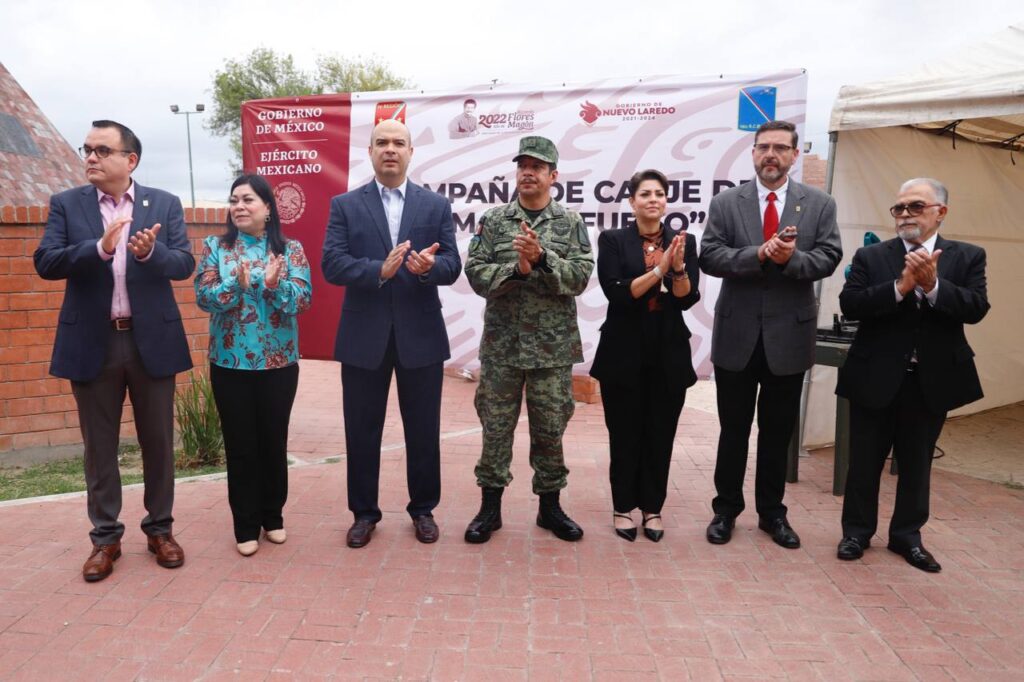 Invitan a participar en campaña federal de canje de armas en Nuevo Laredo