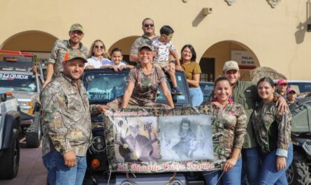 Participan cazadores en Desfile Cinegético en Nuevo Laredo