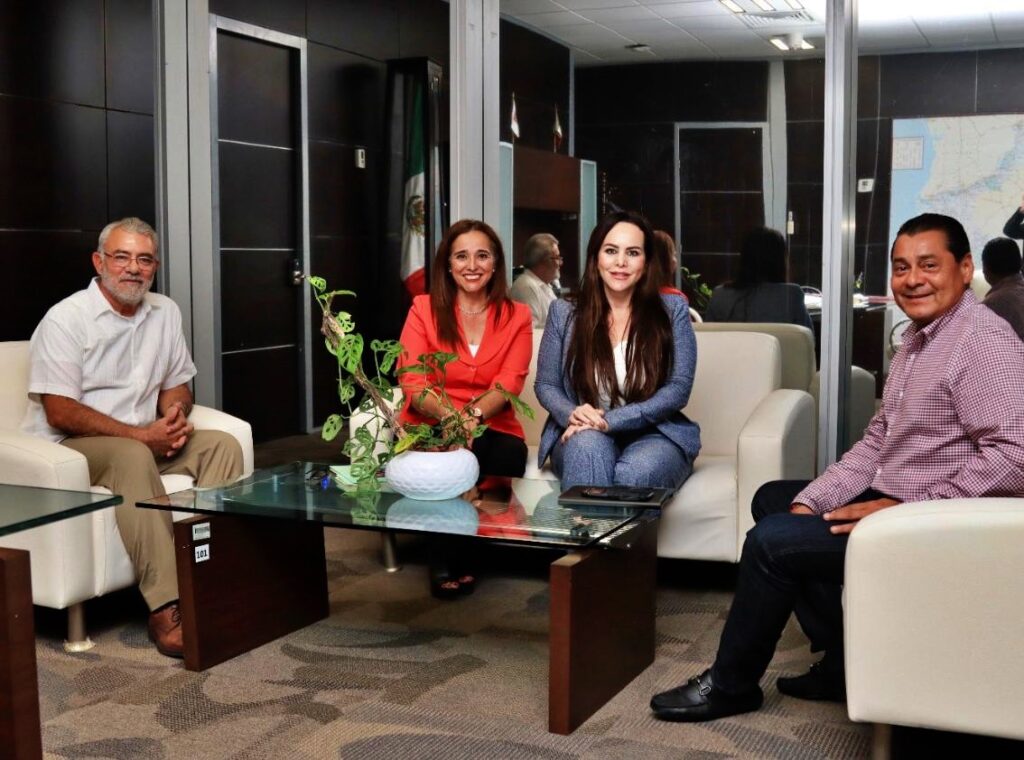 Gestiona Carmen Lilia Canturosas proyectos estratégicos para Nuevo Laredo en gira por capital de Tamaulipas