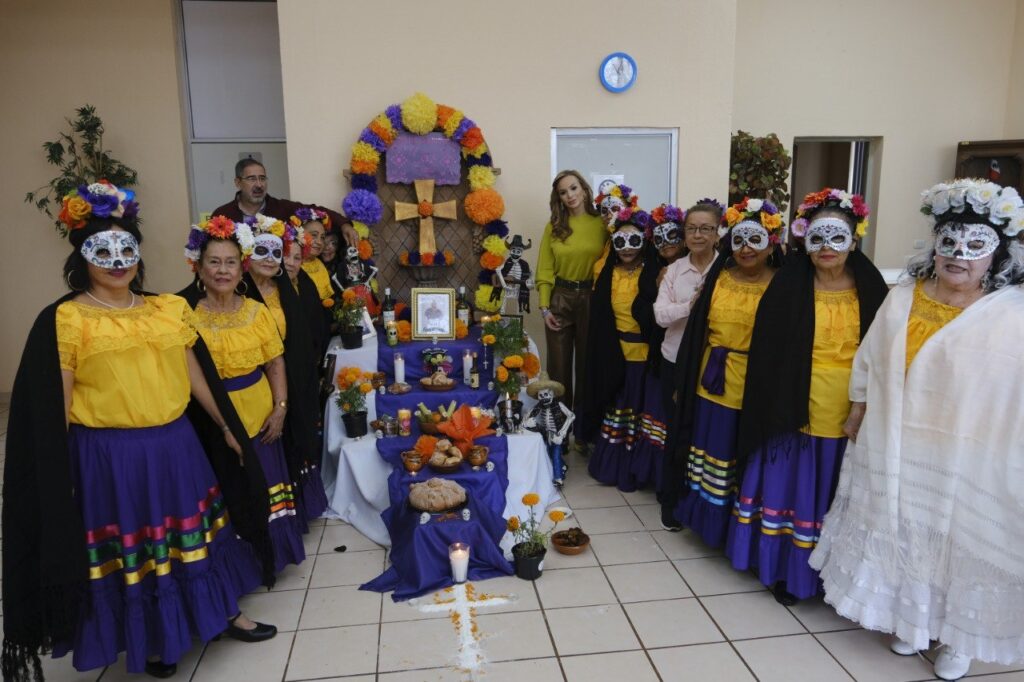 Celebran Día de Muertos en centros del DIF Nuevo Laredo