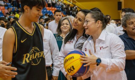 Inauguran "Encuentro de Juegos Estatales" de estudiantes de bachillerato