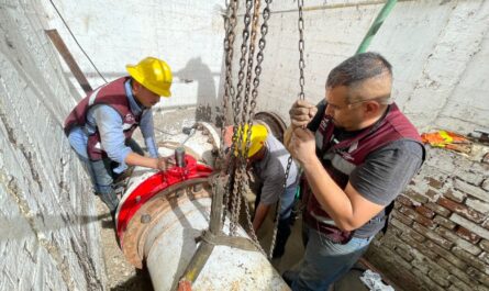 Brinda COMAPA Nuevo Laredo mantenimiento preventivo a equipos