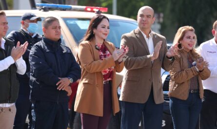 Destaca alcaldesa Carmen Lilia Canturosas respuesta inmediata de gobernador con llegada de patrullas de Guardia Estatal