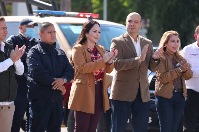 Destaca alcaldesa Carmen Lilia Canturosas respuesta inmediata de gobernador con llegada de patrullas de Guardia Estatal