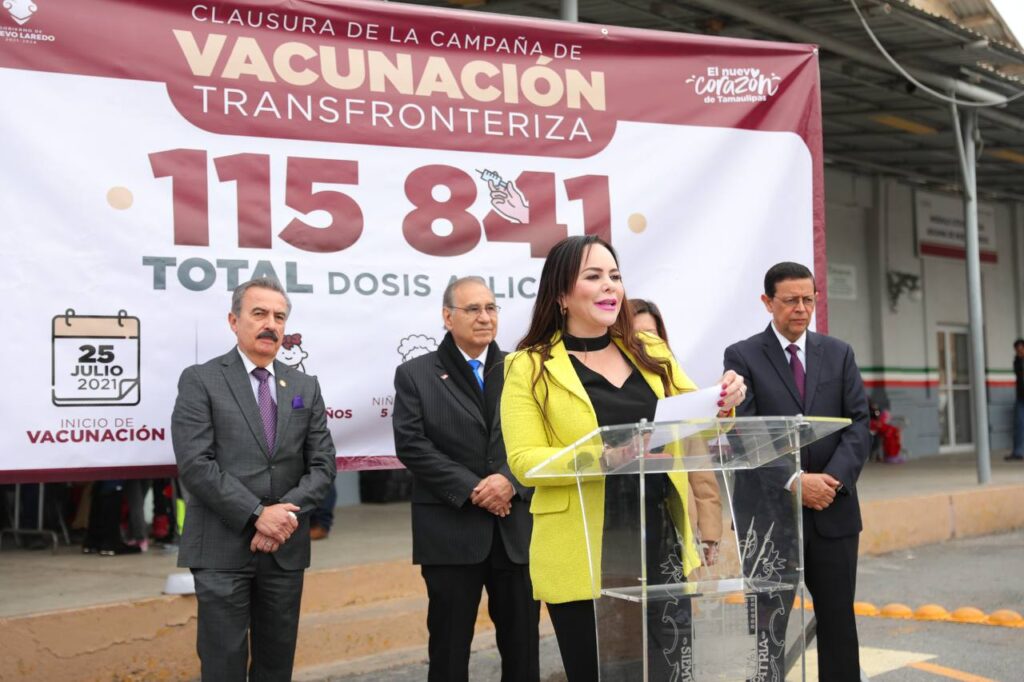 Culmina Campaña de Vacunación Transfronteriza Edición 2022 con más de 115 mil beneficiados