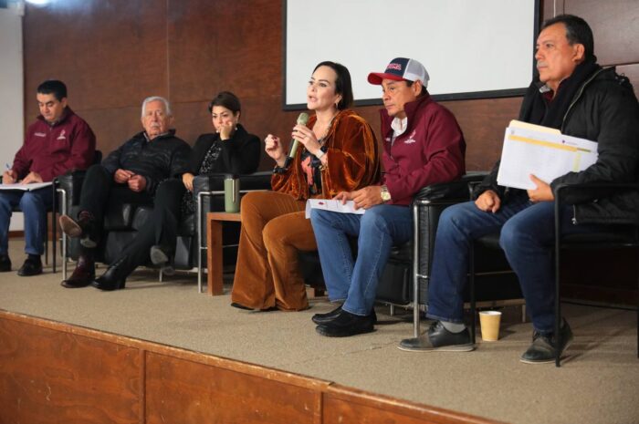 Presentan contratistas avance de obras en Nuevo Laredo