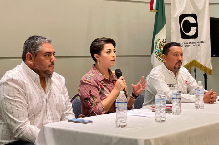 COMAPA Nuevo Laredo se reúne con asociación de constructores de Nuevo Laredo