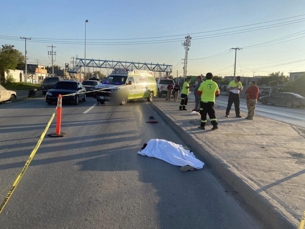 Muere abuelita atropellada en Nuevo Laredo