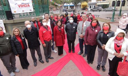 Participa Gobierno de Nuevo Laredo en actividades por el Día Mundial de la lucha contra el Sida