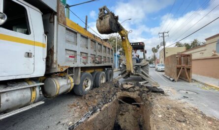 rehabilitará COMAPA Nuevo Laredo más de 70 metros lineales de drenaje