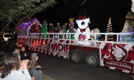 Invita Gobierno de Nuevo Laredo a participar en Desfile Navideño 2022