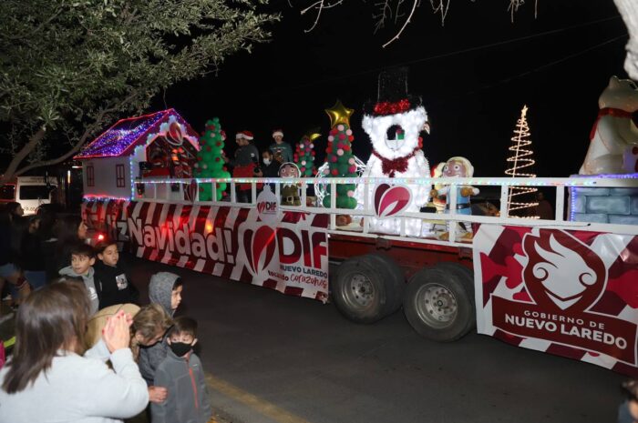 Invita Gobierno de Nuevo Laredo a participar en Desfile Navideño 2022