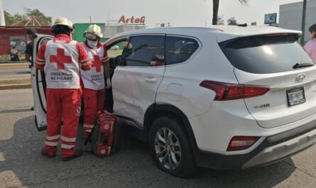 Siete lesionados tras choque en Ciudad Madero