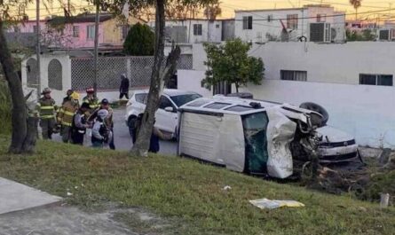 Mujer que provocó volcadura mortal en Matamoros sale libre