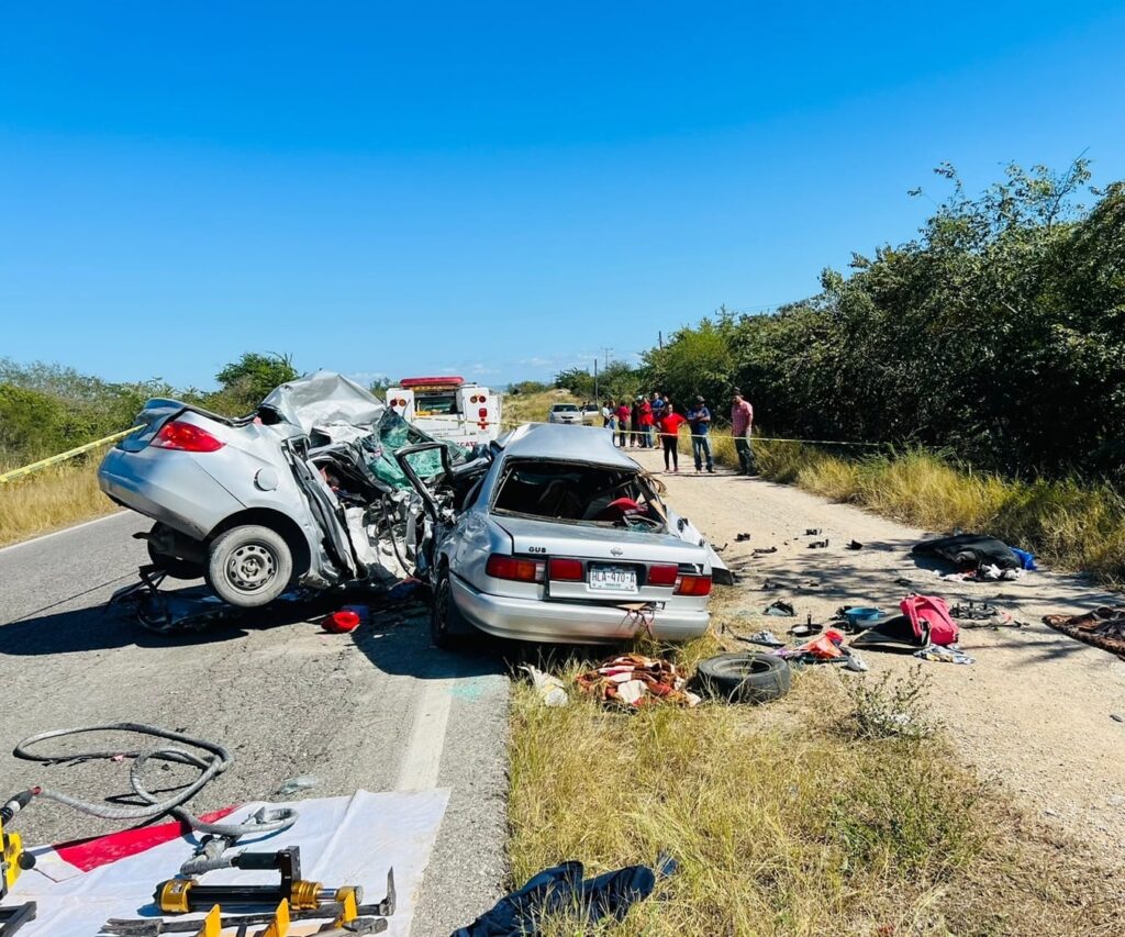 5 muertos tras choque en la carretera Aldama y Estación Manuel