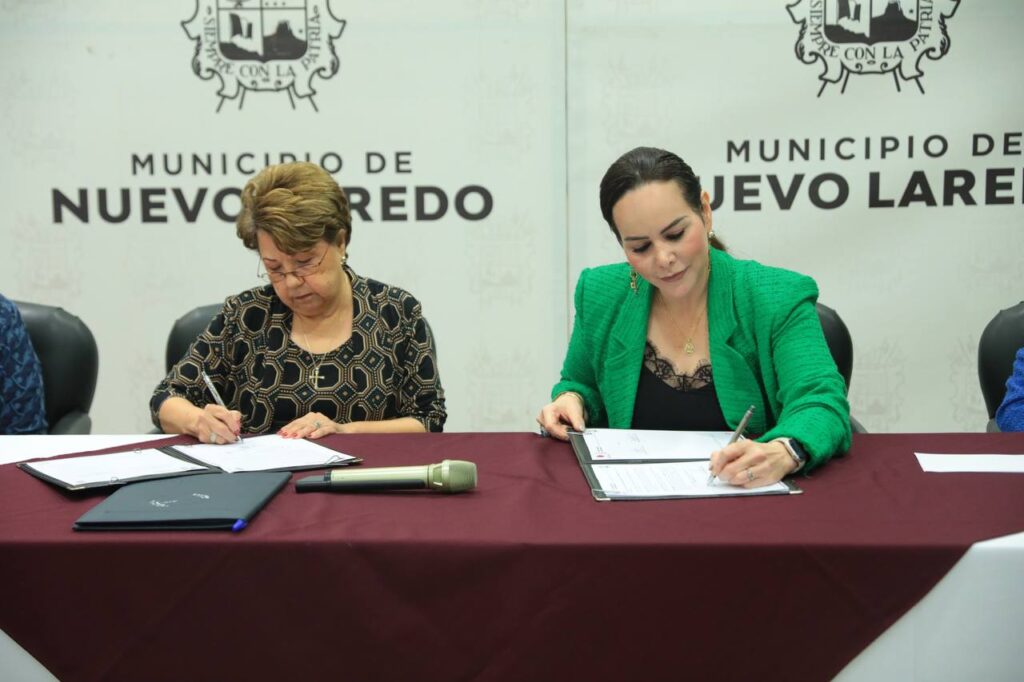 Firman convenio de colaboración Gobierno Municipal y Colegio de Notarios de Nuevo Laredo