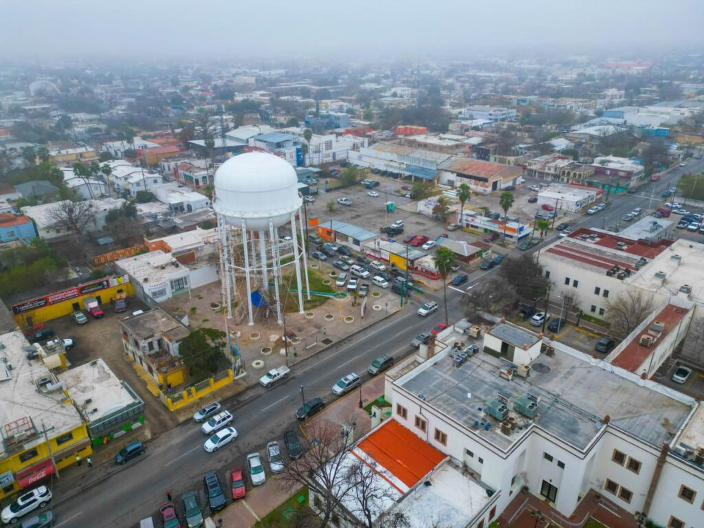 Rescata Gobierno de Nuevo Laredo antiguo Tanque Juárez