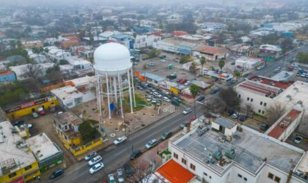 Rescata Gobierno de Nuevo Laredo antiguo Tanque Juárez