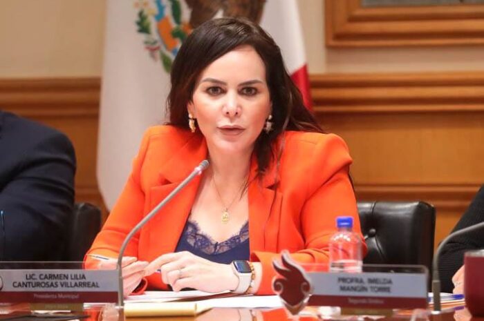 Se pronuncia Carmen Lilia Canturosas contra difusión de ‘fake news’ que hablan mal de Nuevo Laredo