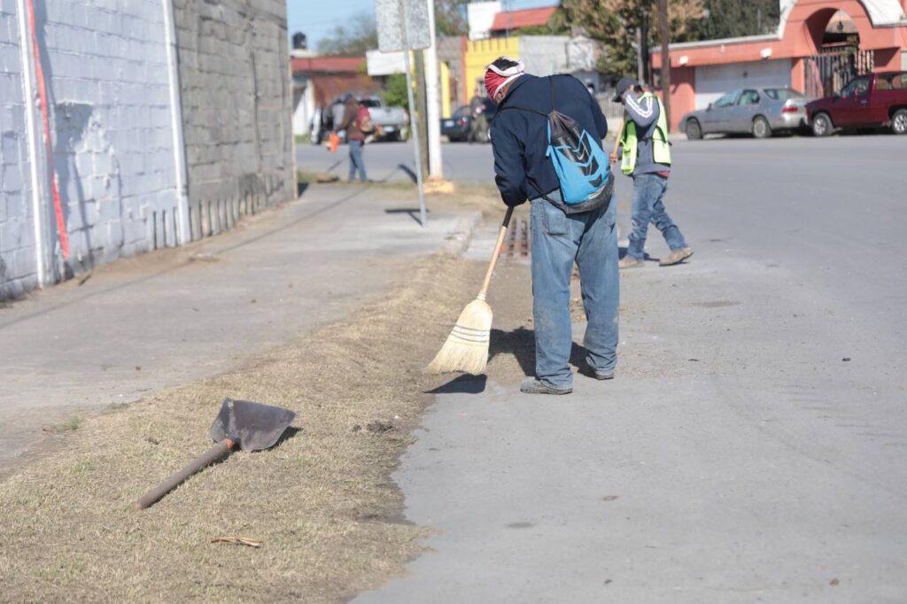 Eliminan tiradero clandestino en la colonia Viveros, en Nuevo Laredo