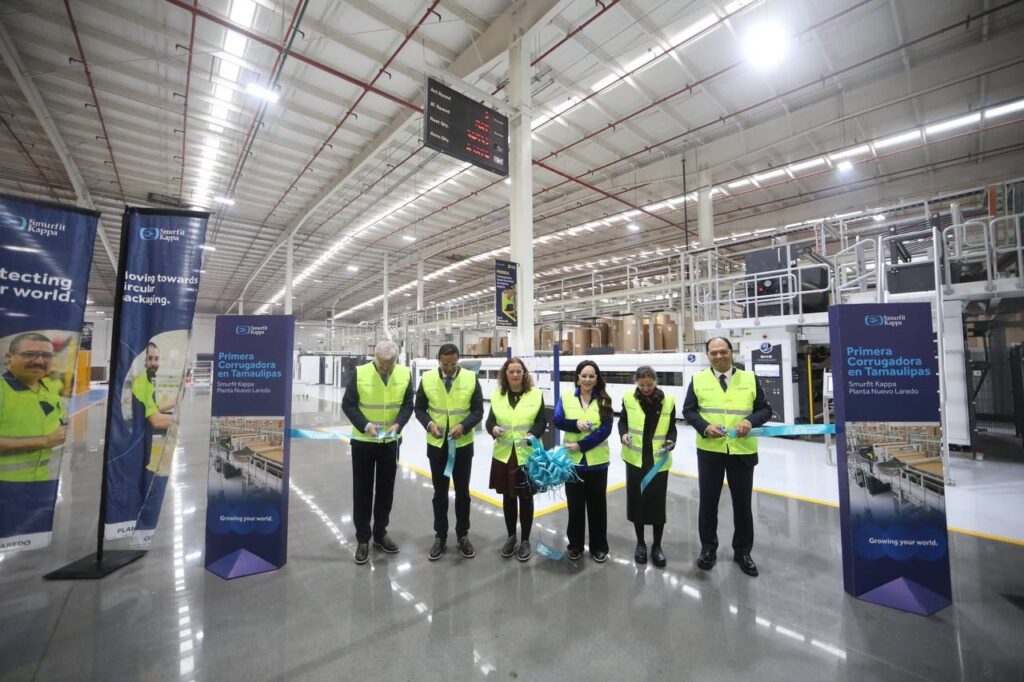 Inauguran primera planta corrugadora en Tamaulipas; consolida liderazgo industrial de Nuevo Laredo