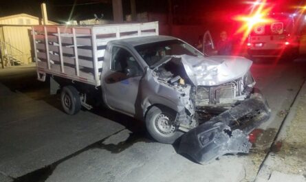 Fatal accidente en Nuevo Laredo: hombre muere al chocar su vehículo contra una barda