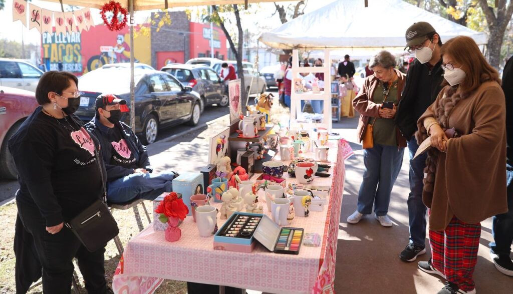 Celebrarán San Valentín con primer bazar “Haciendo Comunidad” del año