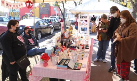 Celebrarán San Valentín con primer bazar “Haciendo Comunidad” del año