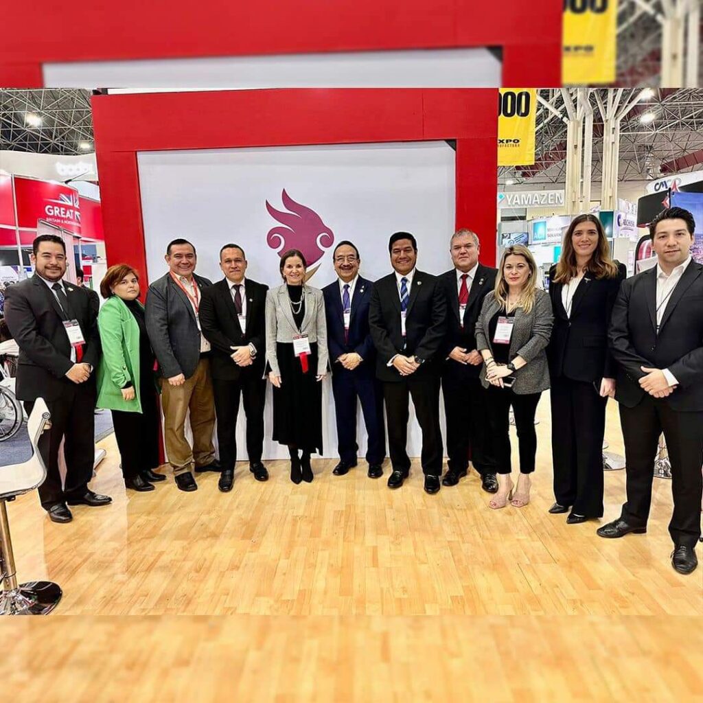 Presentan ventajas competitivas de Nuevo Laredo en Expo Manufactura Monterrey 2023