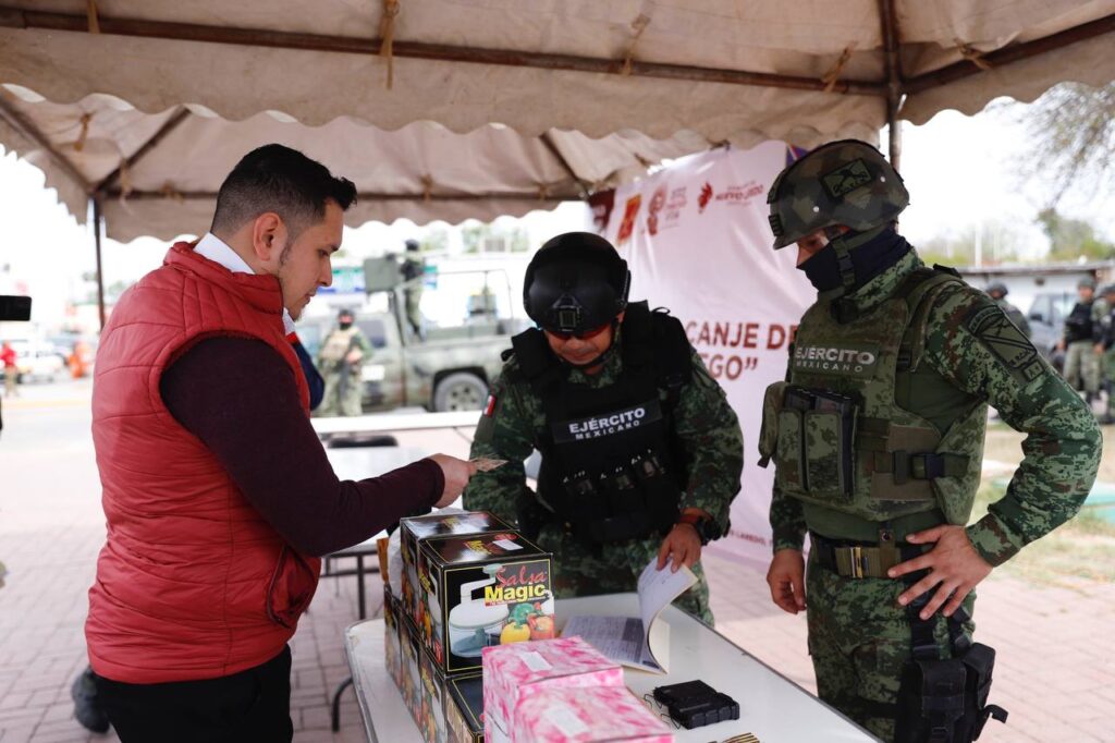 Arranca campaña “Canje de Armas” en Nuevo Laredo