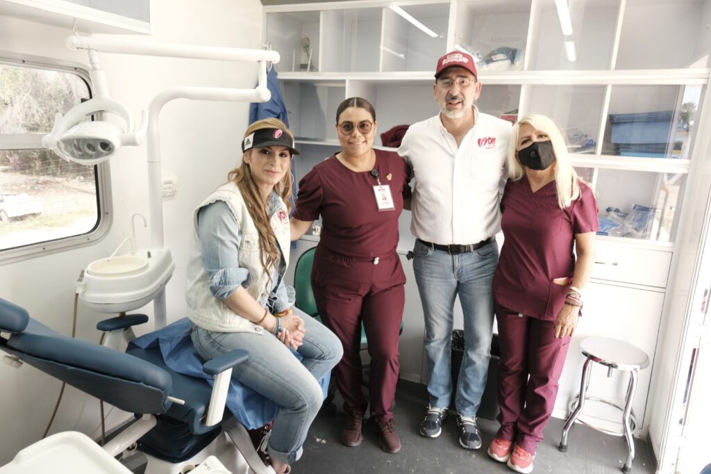 Renueva DIF Nuevo Laredo unidad médica móvil; habilitan área de atención dental