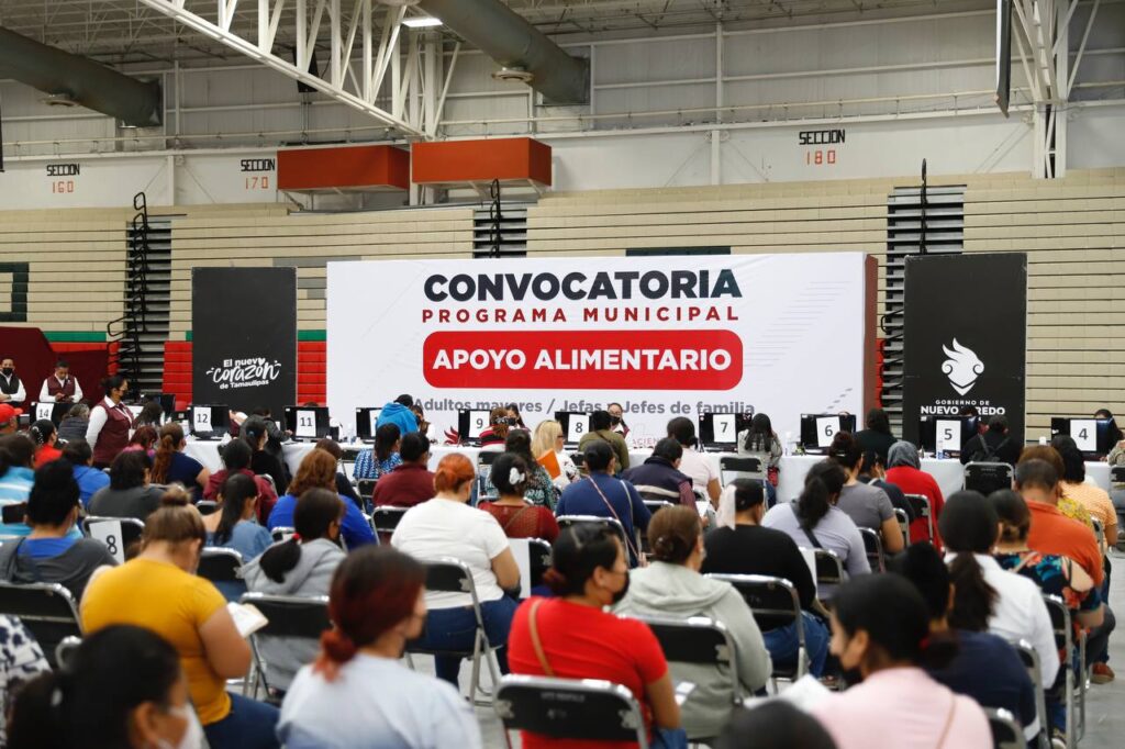 Arranca Nuevo Laredo convocatoria para entrega de apoyo alimentario