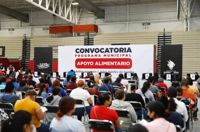 Arranca Nuevo Laredo convocatoria para entrega de apoyo alimentario