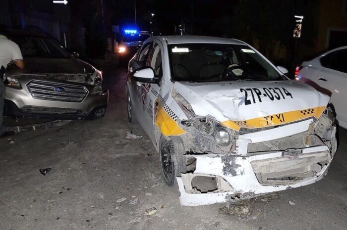 Choque en Nuevo Laredo por conductor en estado de ebriedad