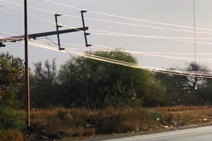 Fuertes vientos dejan sin agua varias zonas de Ciudad Victoria