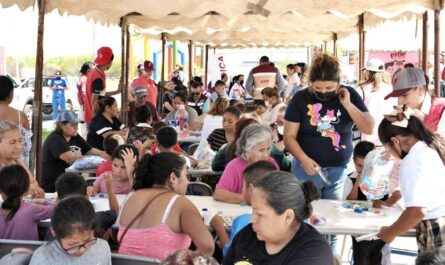 Lleva DIF Nuevo Laredo brigada médica al sector sur