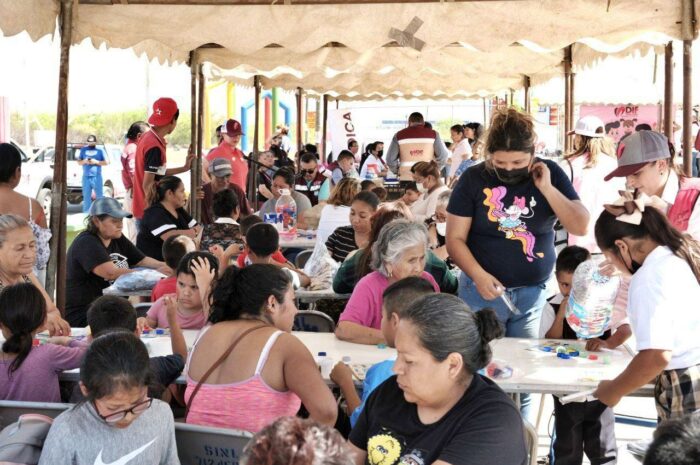 Lleva DIF Nuevo Laredo brigada médica al sector sur